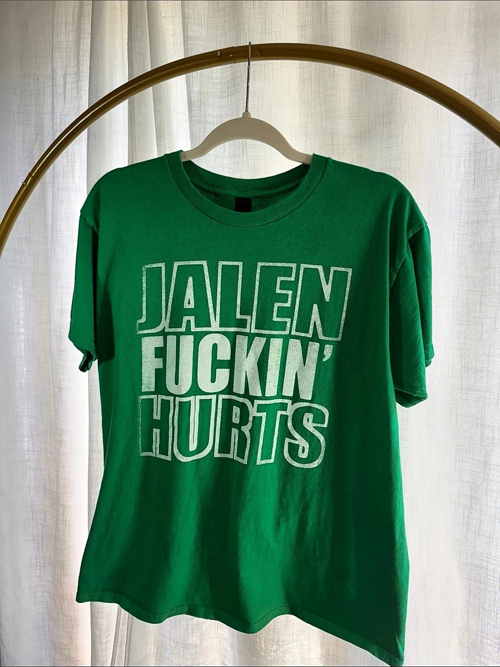 Eagles Graphic Short Sleeve Tee in Green